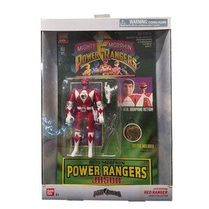 2018 Mighty Morphin Power Rangers Auto Morphin Red Ranger Legacy Collection